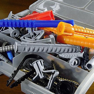 For products used in finishing work (dowels, skirting and so on. fittings):